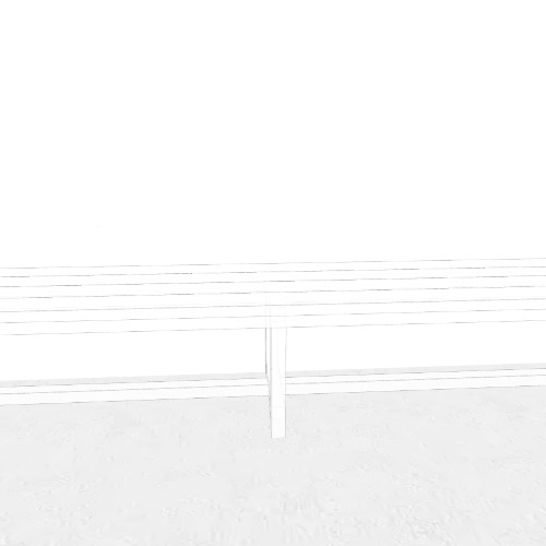 Скамейка железнаое основание