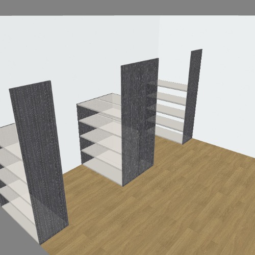 Sloped ceiling closet Free 3D furniture designs and blueprints from Flatma Community