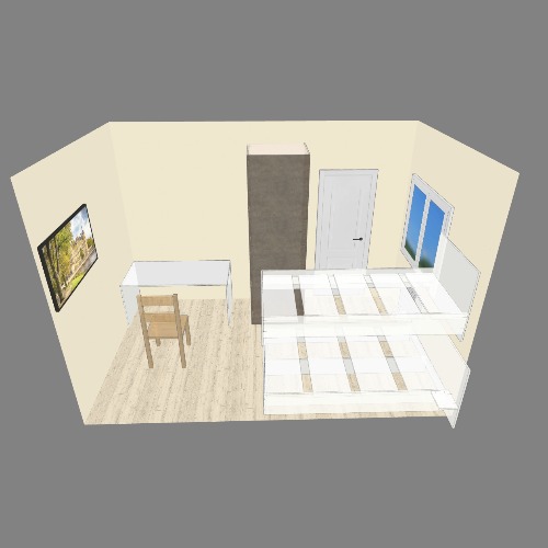 спальня Free 3D furniture designs and blueprints from Flatma Community