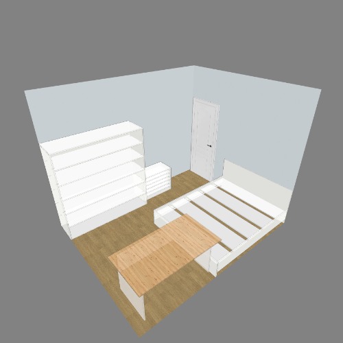 Спальня Free 3D furniture designs and blueprints from Flatma Community
