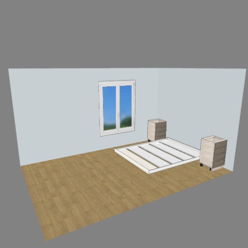 Спальня тест