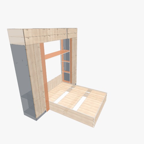 Спальня - встроенная