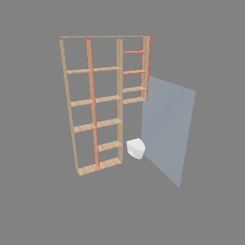 Сральня с полками для большого количества сруших элементов жопу подтёр?