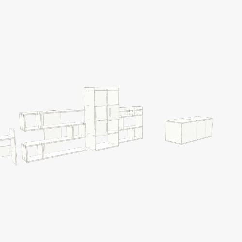 Стеллаж и полка