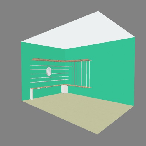 Стелаж комерческий