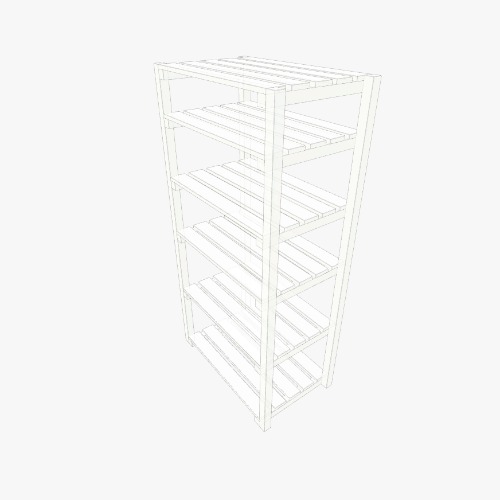 стеллаж Projetos e plantas de móveis 3D gratuitos da Comunidade Flatma