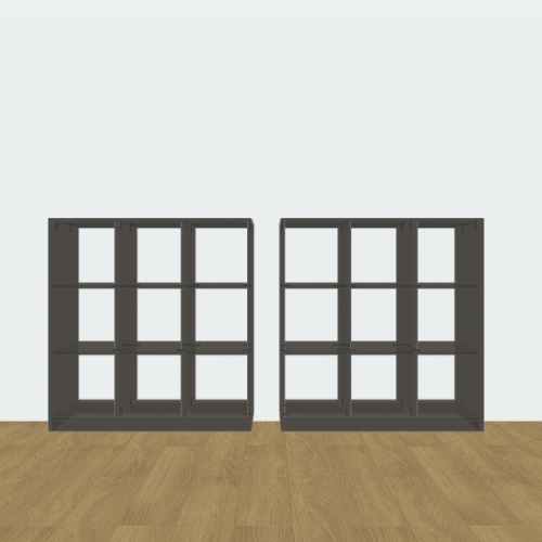 Стеллаж 9 ячеек