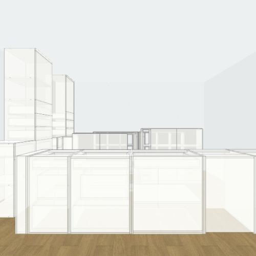 Стеллаж 9 ячеек и полка для книг