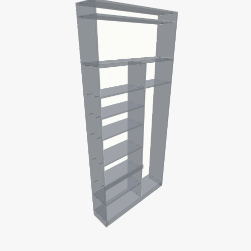 Стеллаж на балкон