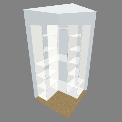 Стеллаж в подсобке