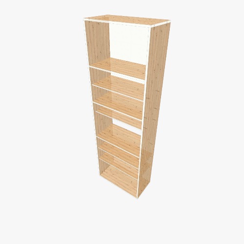Стеллаж_900х2774х470 Projetos e plantas de móveis 3D gratuitos da Comunidade Flatma