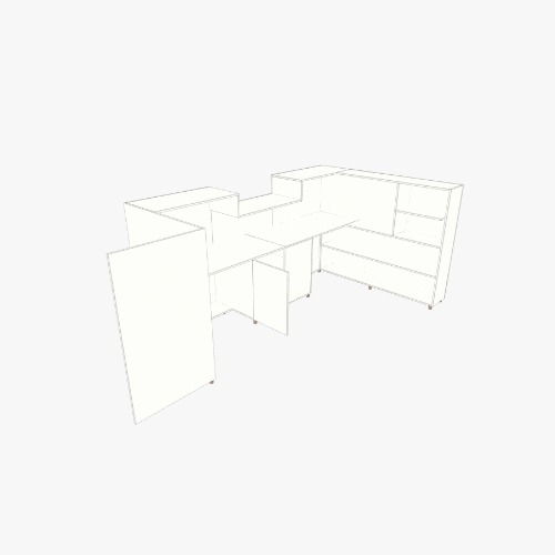 Стойка Projetos e plantas de móveis 3D gratuitos da Comunidade Flatma