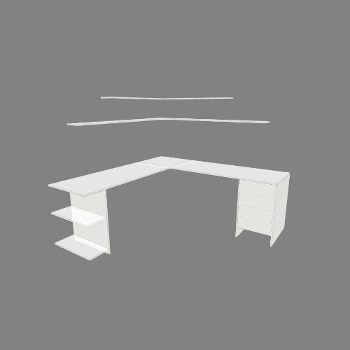 Стол aWolk Бесплатные 3D-проекты мебели и чертежи от сообщества Flatma