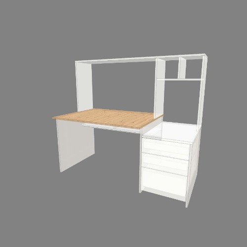 Стол для ПК Free 3D furniture designs and blueprints from Flatma Community