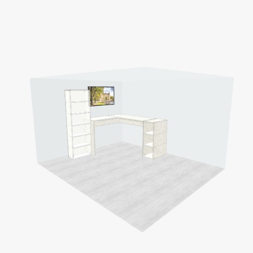 стол и шкаф