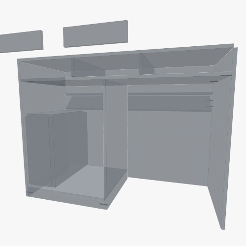 стол м2 Бесплатные 3D-проекты мебели и чертежи от сообщества Flatma