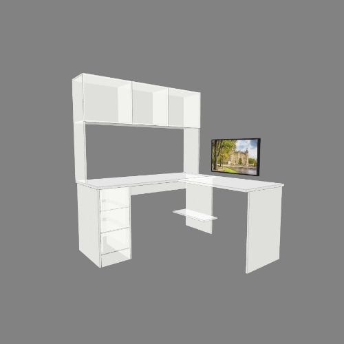 Стол рабочий угловой