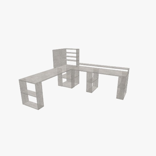 Стол угловой Free 3D furniture designs and blueprints from Flatma Community