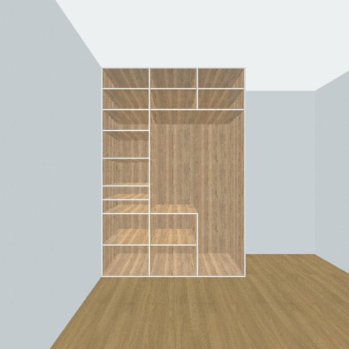 szafa Dự án và bản vẽ nội thất 3D miễn phí từ Cộng đồng Flatma