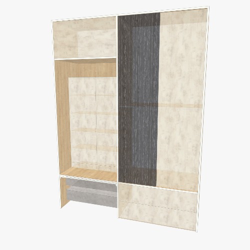 Szafka po korekcie wysokosci