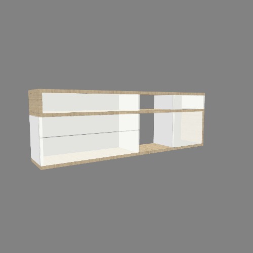 Szafka RTV Free 3D furniture designs and blueprints from Flatma Community