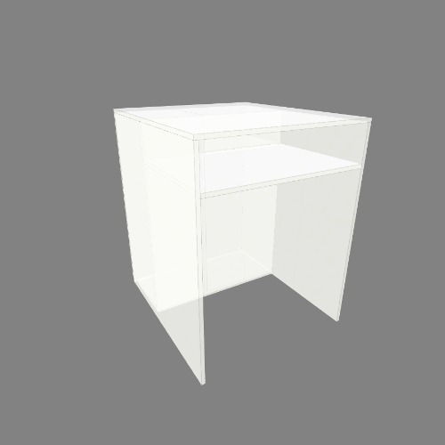 Table with hidden growbox