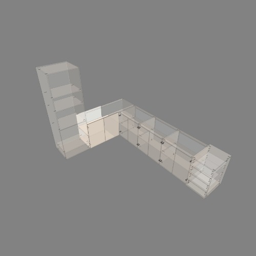 Torre e armário Cozinha