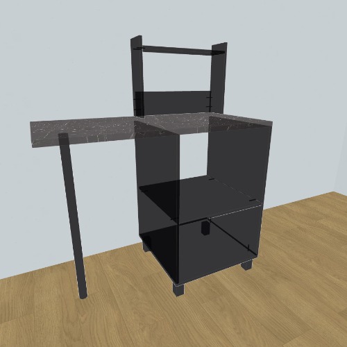 Тумба для посудомойки и духовки