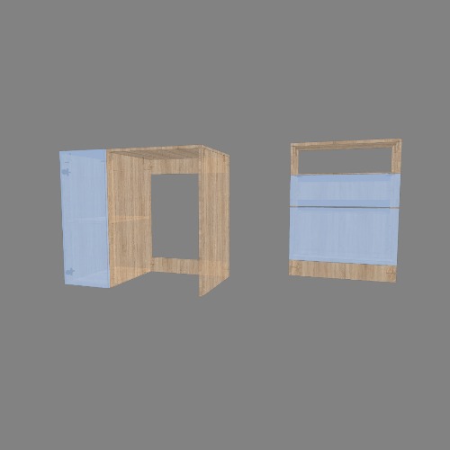 Тумба и шкаф