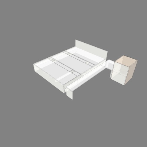 Тумба под матрац Free 3D furniture designs and blueprints from Flatma Community