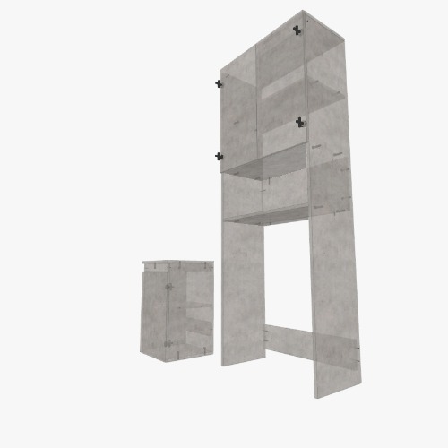 тумба + шкаф