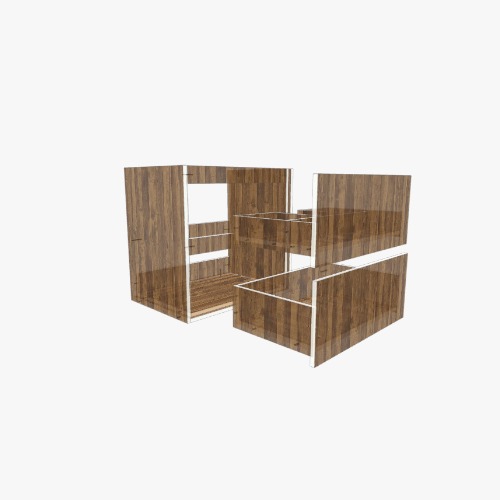 Тумба под раковину 68 см