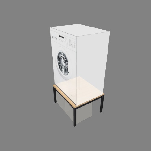 Тумба под стиральную машину Free 3D furniture designs and blueprints from Flatma Community