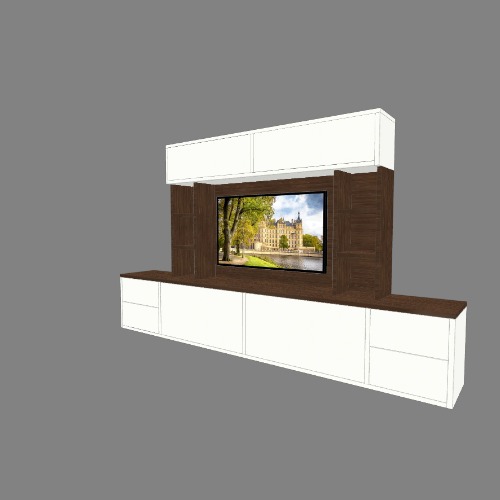 Тумба под телевизор Free 3D furniture designs and blueprints from Flatma Community