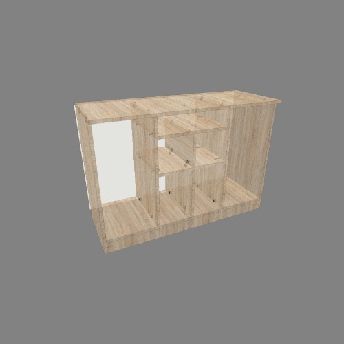 Тумба под ТВ Free 3D furniture designs and blueprints from Flatma Community