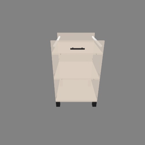 Тумба с боковушками