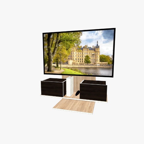 TV зона под акустику и консоль 2 Free 3D furniture designs and blueprints from Flatma Community