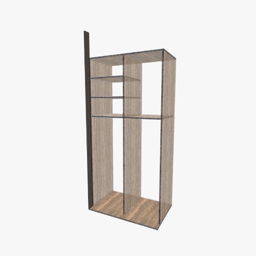Two door wardrobe