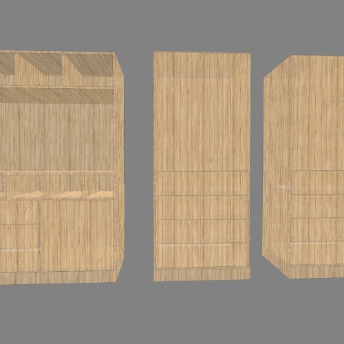 Two door wardrobe