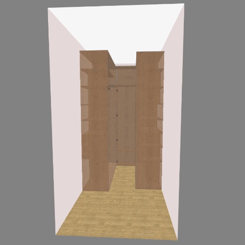 Two door wardrobe