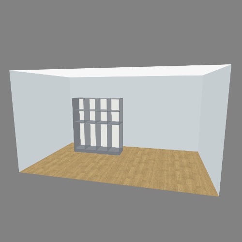 Two door wardrobe