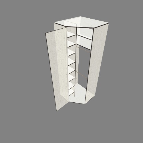 Угловая гардиробная