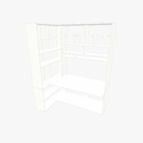 Угловой стол 0396