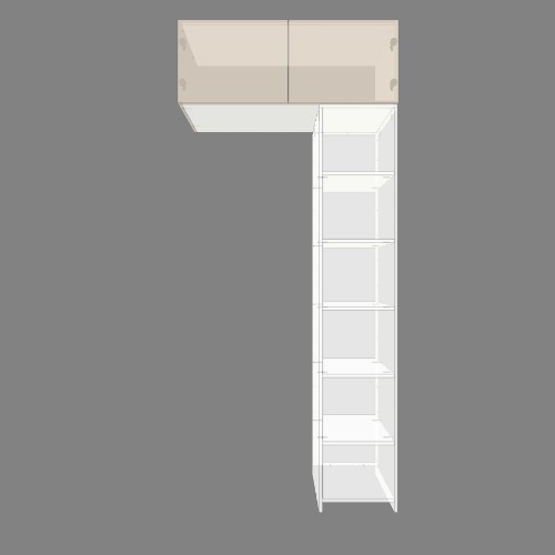 Встройка холодильника