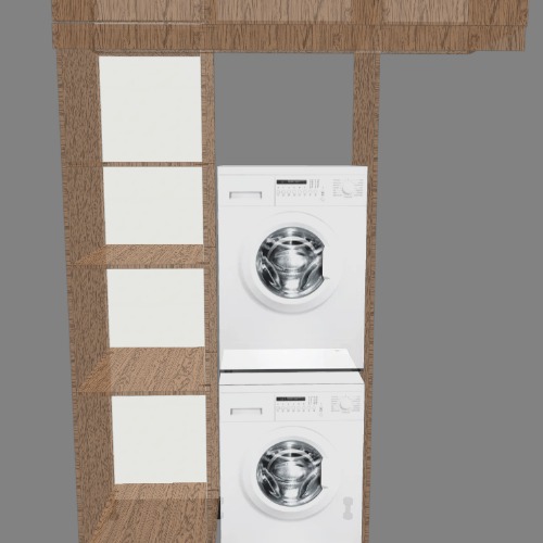 Washing machine cabinet