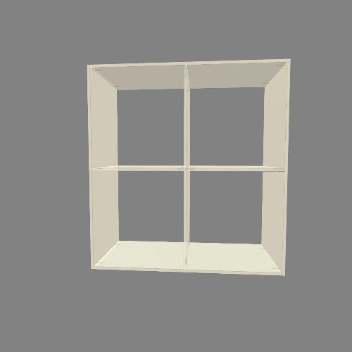white cubby