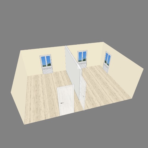 зал и детская